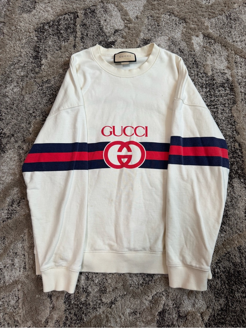 Gucci Cream Sweater - Size L